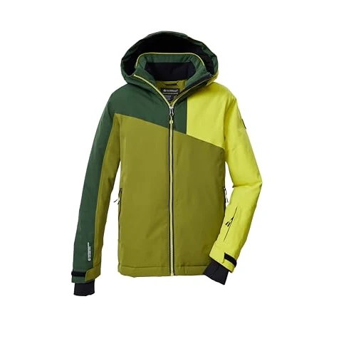 Limited offer: killtec Boy's Ksw 192 Bys Ski Jckt Ski jacket/functional jacket with hood and snow guard from 99.95 EUR to 71.06 EUR (save 29%)