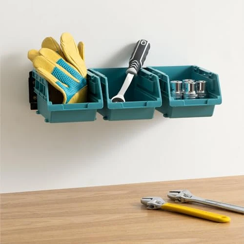 Oferta limitada: Navaris Organizador Herramientas Pared - Set 3x Gavetas de Plastico para Almacenaje Herramientas Taller Tornillos - Organizador Pared para Taller Garaje de 4.69 € a 4.69 € (ahorro 0.00%)