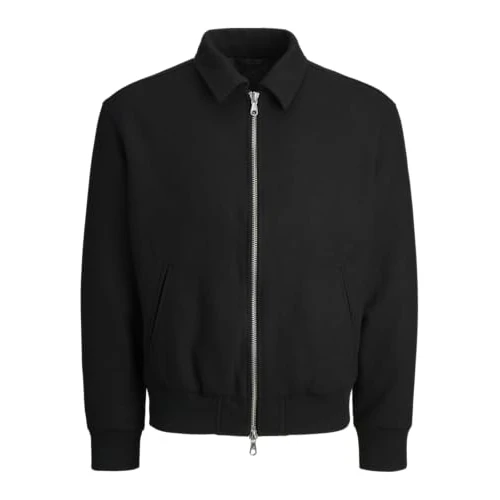 Offerta a tempo: JACK & JONES Jcocover Bomber Jacket, Nero, x_s Uomo - 50% da 99.99 € a 50.00 €