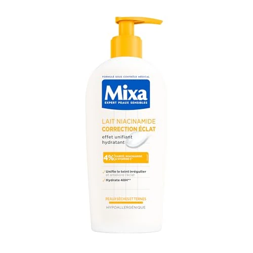 Offerta a tempo: Mixa Latte Niacinamide Correzione Luminosità 250ML - 45% da 11.29 € a 6.26 €