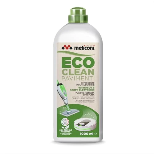 Limited-time offer: Meliconi Eco Clean Floor Cleaner for Electric Broom and Robot Multi Surface 1L Made in Italy from 14.75 GBP to 14.75 GBP (save 0%)