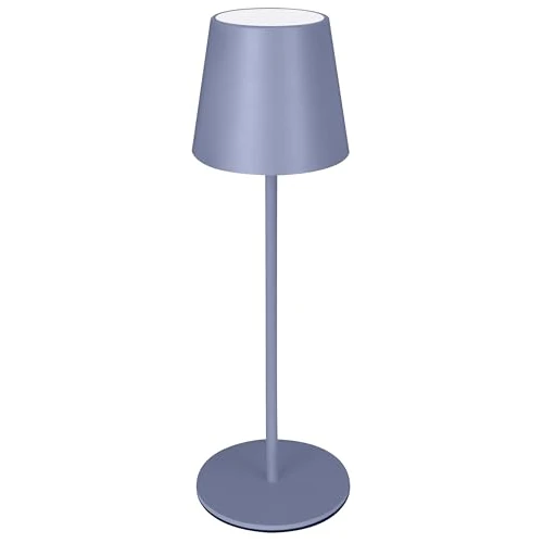 Lampada tavolo New Majestic 120451 AP AGATA NUANCE Azzurro pastello