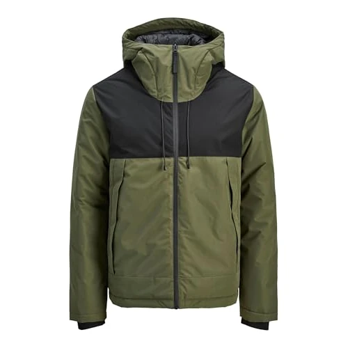 Offerta a tempo: JACK & JONES Jcounion Light Padded Blocking Jacket, Grape Leaf, L, Foglia di vite, L - 0.00% da 41.99 € a 41.99 €