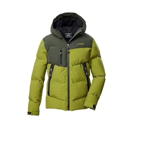 Limited offer: killtec Boy's Kow 230 Bys Qltd Jckt Quilted jacket/functional jacket in down look with hood from 89.95 EUR to 61.06 EUR (save 32%)