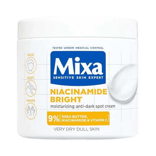 Offre limitée : Mixa Niacinamide Bright Crème hydratante anti-taches 400 ml de 8.42 EUR à 8.42 EUR (remise 0%)
