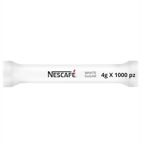Begrenztes Angebot: NESCAFÉ Zuckersticks, individuelle Packung, zum Süßen von Kaffee, Tee, heißer Schokolade, Karton mit 1000 Sticks à 4g, 4kg von 20.10 EUR auf 20.10 EUR (Rabatt 0%)