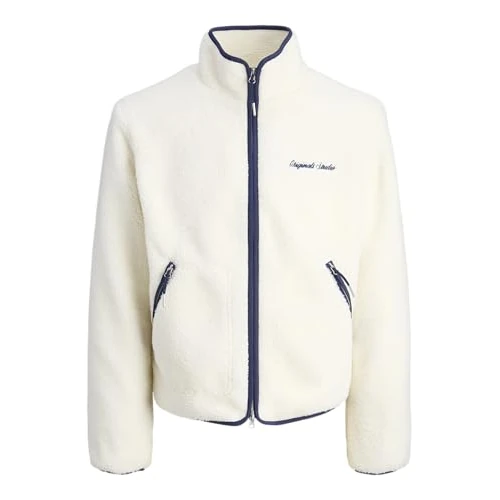 JACK & JONES Jornorrebro Veste en peluche pour homme Taille S, Ocean Cavern, S