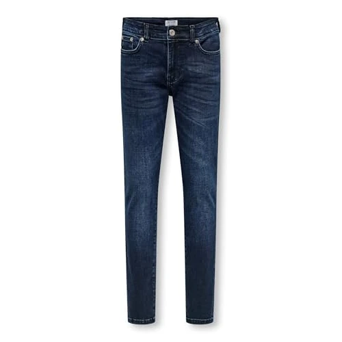 Offerta a tempo: ONLY & SONS Osjweft Regular BB 2842 Tai DNM Noos, Blue Black Denim, 134 - 72% da 39.99 € a 11.26 €