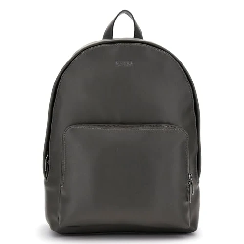 Limited-time offer: GUESS Men Milano Compact Backpack Hand Bag, Dark Grey, One Size from 67.45 £ to 67.45 £ (save 0.00%)