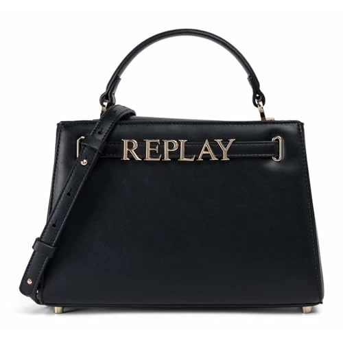 Tijdelijke aanbieding: REPLAY Dames FW3380 Tote Bag tas, 0099 Sun Black, 0099 Sun Black, Mittelgroße van 74.07 € naar 74.07 € (0.00% korting)