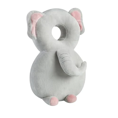 PandaEar Baby hoofd bescherming rugzak, peuter wandelen hoofd beschermer, verstelbare hoofdbeschermer pad veiligheidskussen (grijs)