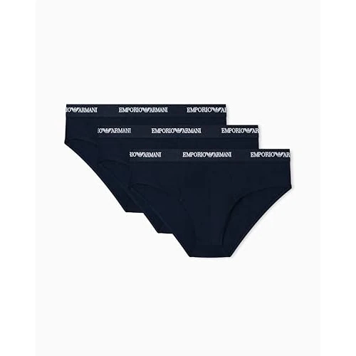 Limited-time offer: Emporio Armani Man's Core Logoband 3-Pack Brief, Blue, M from 44.00 £ to 24.76 £ (save 44%)