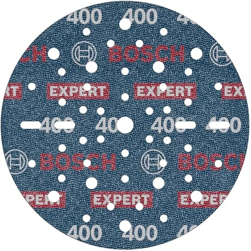 Offerta a tempo: Bosch 50x Disco per levigatura EXPERT O780, 150 mm (per Legno duro, Vernice su legno, Ø 150 mm, Grano 400, Professional Accessorio levigatrice rotoorbitale) - 0.00% da 47.21 € a 47.21 €