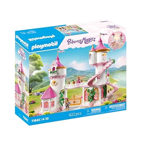Limited-time offer: Playmobil | Princess Magic | Princess Castle with Royal Couple | Princess Toy | Castle Playset | Fairy Tale Toy for Kids Aged 4+ | 71845 from 119.99 GBP to 86.90 GBP (save 28%)