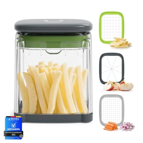 Offerta a tempo: Ibergrif M523 Taglia Patate, Tagliapatate 3 in 1 Manuale - 0.00% da 14.99 € a 14.99 €