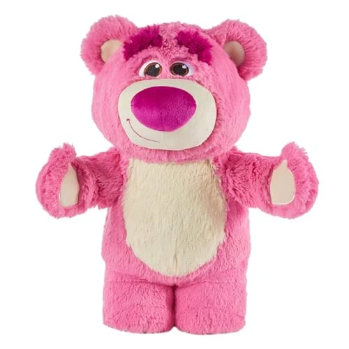 Offerta a tempo: Mattel Disney Pixar Toy Story - Lotso, morbido orso di peluche con suoni allegri e dolci, personaggio 30° anniversario di Toy Story, giocattolo per bambini, 3+ anni, JDG82 - 0.00% da 39.99 € a 39.99 €