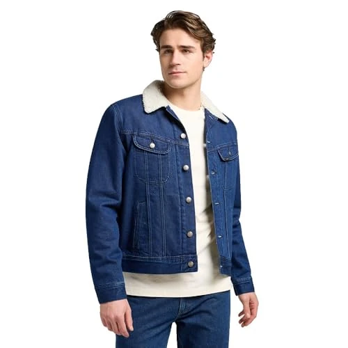 Tijdelijke aanbieding: Lee Sherpa Jacket heren Jas van 83.43 EUR naar 83.43 EUR (korting 0%)