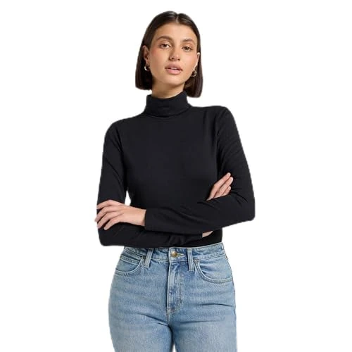 Limited-time offer: Lee LS Turtle Neck, Unionall Black, M from 21.64 £ to 21.64 £ (save 0.00%)