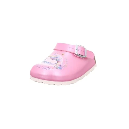 Superfit Fussbettpantoffel Mule, Rose Bonbon, 26 EU