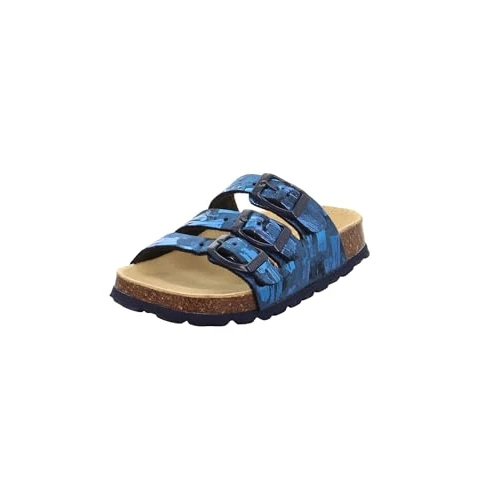 Offerta a tempo: Superfit Fussbettpantoffel, Sandali Bambine e Ragazze, Blue 113, 31 EU - 0.00% da 24.59 € a 24.59 €