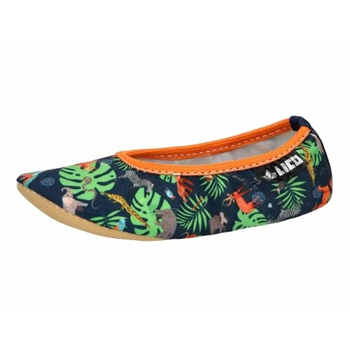Zeitlich begrenztes Angebot: Lico Unisex Kinder G1 Gymnastikschuhe, Marine Orange, 41 EU von 14.95 € auf 9.52 € (36% Rabatt)