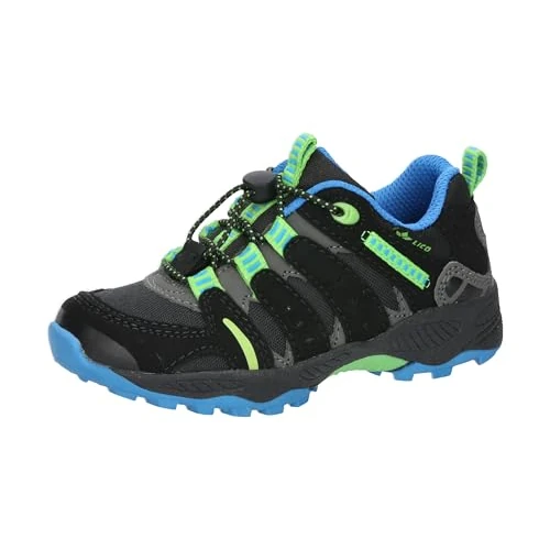 Offerta a tempo: Lico Fremont, Scarpe da Trekking Unisex - Bambini e Ragazzi, Nero Blu Limone, 31 EU - 0.00% da 31.99 € a 31.99 €
