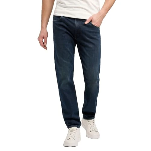 Lee Jeansy męskie Rider, Slim Straight Fit, proste nogawki, Artax, 38W / 32L