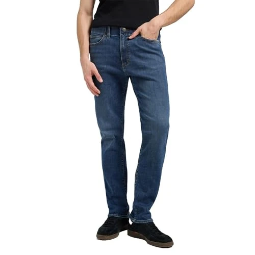 Lee Jeans da Uomo Slim Fit MVP, Slim Fit, Straight Leg, Astro Blue, 29W x 34L