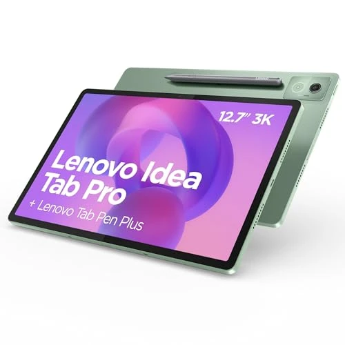Oferta limitada: Lenovo Idea Tab Pro, Pantalla 3K 12,7 Pulgadas 144 Hz, procesador Mediatek Dimenity 8300, 8 GB de Memoria, 256 GB de Memoria, WiFi 6, Tableta Android 14, Incluye Tarjeta Pen - Seafoam Green de 510.08 EUR a 510.08 EUR (ahorro 0%)