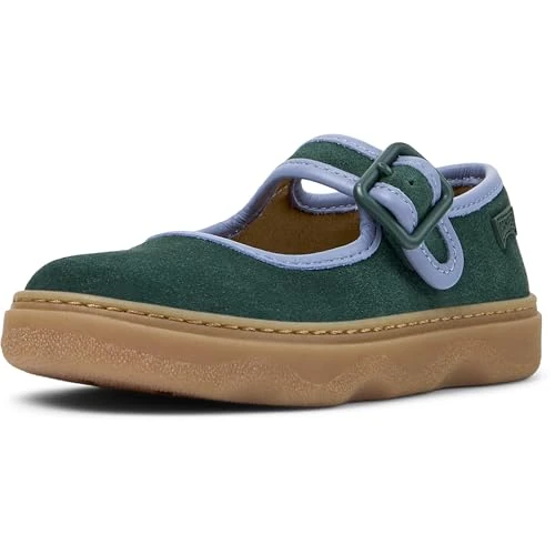 Offerta a tempo: Camper Kiddo K800662, Mary Jane Bambine e Ragazze, Verde Scuro 002, 35 EU - 19% da 75.21 € a 61.02 €