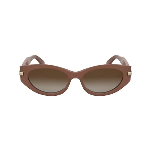 Offre limitée : Calvin Klein Women's Sunglasses CK25502S - Opaline Rose with Gradient Brick Lens de 84.25 € à 62.47 € (26% de remise)
