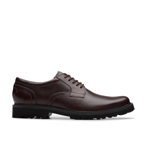 Offerta a tempo: Clarks Berwick Lace Mens Brown Leather, 9 - 0.00% da 84.95 € a 84.95 €