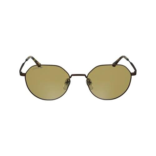 Limited-time offer: Lacoste Unisex Adult Sunglasses L268S - Brown with Solid Light Brown Lens from 98.11 £ to 76.00 £ (save 22.54%)