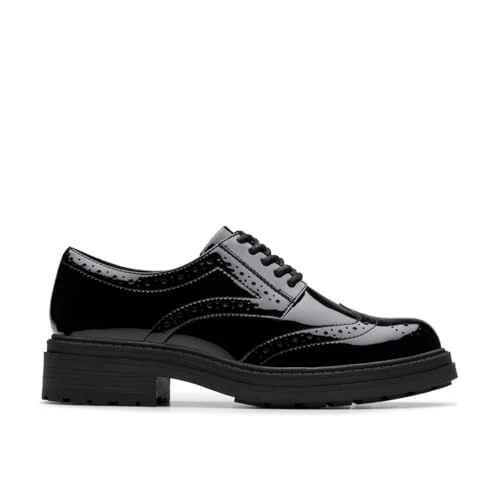 Oferta limitada: Clarks Women's Orinoco3 Derby, Pat Negro, 37 EU de 99.95 € a 99.95 € (ahorro 0.00%)