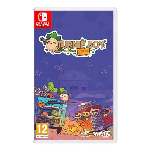 Offre limitée : Turnip Boy Robs a Bank - Switch de 29.99 € à 16.99 € (43% de remise)