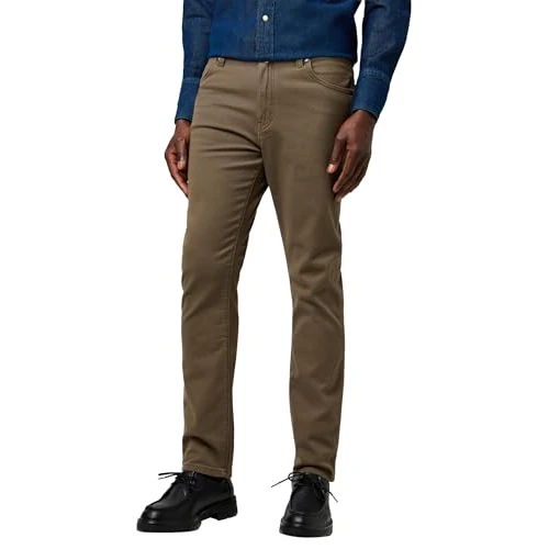Tijdelijke aanbieding: Wrangler Heren Jeans Larston, Slim Tapered Fit, Tapered Leg, tarmac, 32W / 34L van 54.83 € naar 54.83 € (0.00% korting)