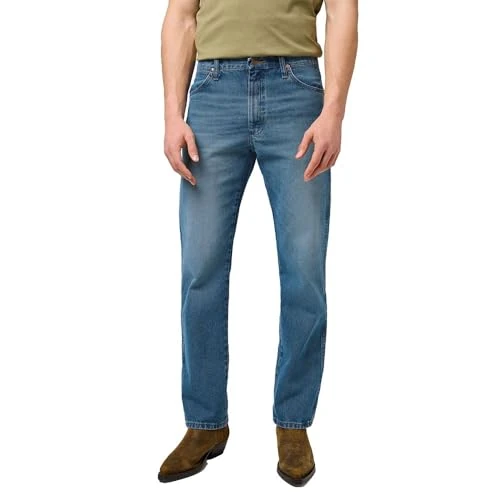 Offerta a tempo: Wrangler Jeans da Uomo 13 MWZ, vestibilità Normale, Dritta, Breeze Hunter, 30W x 32L - 0.00% da 47.99 € a 47.99 €