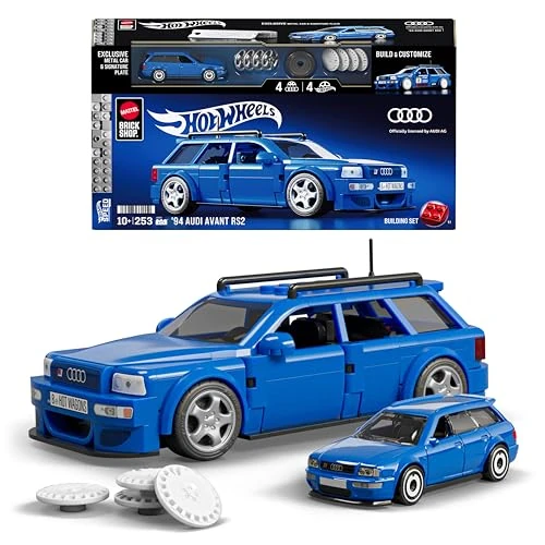 Mattel Brick Shop Hot Wheels Speed Series '94 Audi Avant RS2