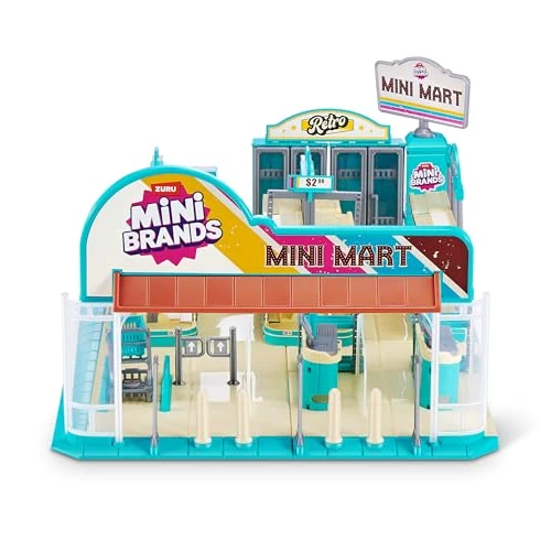 Limited-time offer: Mini Brands Retro Grocery Mini Mart Series 1, Collectable Miniatures for Boys, Girls and Collectors, Red, White, Blue from 24.99 £ to 24.99 £ (save 0.00%)