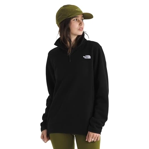 The North Face Glacier Fleece 1/4 Zip Jas voor dames Tnf Black S