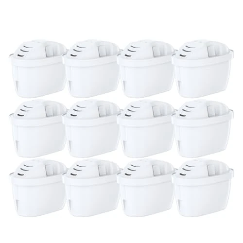 Offerta a tempo: Mutital Cartucce Filtranti per Acqua, Compatibili con i Filtri per Acqua Brita Maxtra+, Cartucce Filtranti Brita, Aquaphor, Filtro a Carbone Attivo, Compatibile con Caraffe Filtranti, Dafi (12 pezzi) - 26% da 35.00 € a 25.98 €