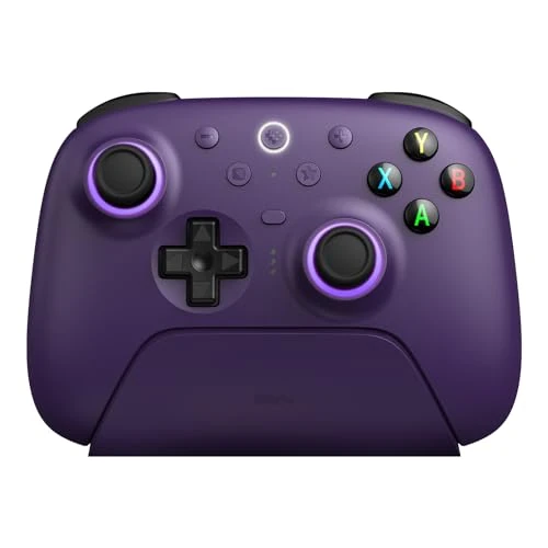 Oferta limitada: 8Bitdo Ultimate 2 Wireless Controller for Windows & Android, Gaming Controller with TMR Joysticks, Switchable Hall Effect/Tactile Triggers, Motion Control, RGB Fire Ring, 8Speed Wireless Tech, Purple de 59.99 € a 59.99 € (ahorro 0.00%)