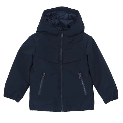 Chicco, Abrigo Bebé Niño con Capucha y Práctico Cierre de Cremallera, Lavable en la Lavadora, Ropa Bebé 0-24 Meses, Designed in Italy