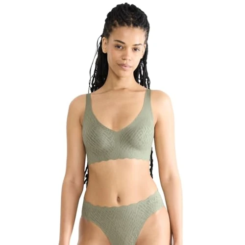 Offre limitée : Sloggi Zero Feel Bliss Soft Bra Moss Green Old, Moss Green Old, S Grande Taille de 32.30 € à 32.30 € (0.00% de remise)