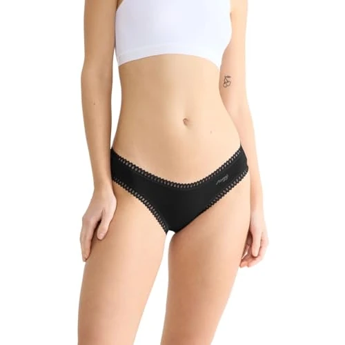Limitiertes Angebot: Sloggi - GO Crush - Mini Slip - 3er Pack (L Schwarz) von 24.00 EUR auf 18.98 EUR (Spare 21%)