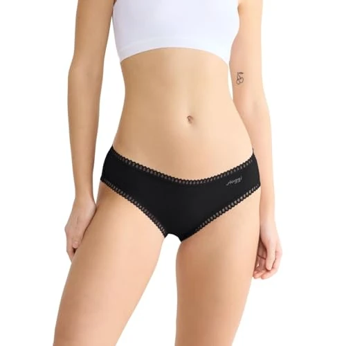 Oferta ograniczona: sloggi Women's GO Crush Hipster C3P majtki damskie, czarne, S (3 sztuki), czarny, S z 78.62 EUR na 78.62 EUR (znizka 0%)