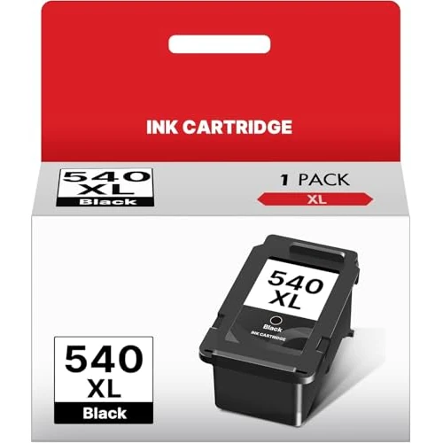 Offre limitée : PG-540XL 540XL Cartouche d'encre Noir Remplacement pour Canon Cartouche 540 XL pour Canon Pixma MG3650 MG4250 MG3500 MG3600 MG3100 MG3150 MG3200 MG3250 MG3550 (Noir, 1-Pack) de 23.99 EUR à 23.99 EUR (remise 0%)