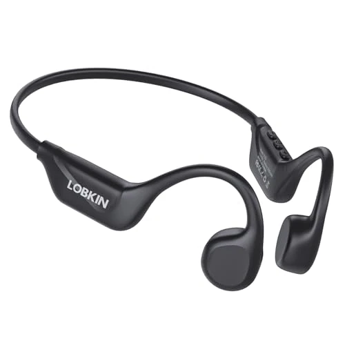 Tijdelijke aanbieding: LOBKIN Bone Conduction Hoofdtelefoon Bluetooth 5.4, Open Oor Hoofdtelefoon Draadloos met Microfoon, IPX5 Waterdichte Sport Koptelefoon voor Hardlopen, Fietsen van 29.99 EUR naar 29.99 EUR (korting 0%)