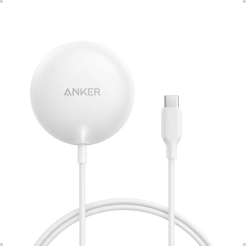 Offerta a tempo: Anker Zolo Caricatore Wireless iPhone Magnetico 15W, Certificato Qi2 Pad di Ricarica — 25% da 19,99 € a 14,99 €