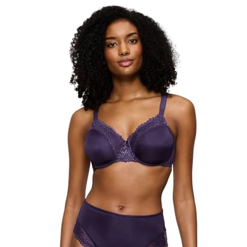 Triumph - Ladyform Soft W - Reggiseno minimizzatore, Royal Viola, 6C